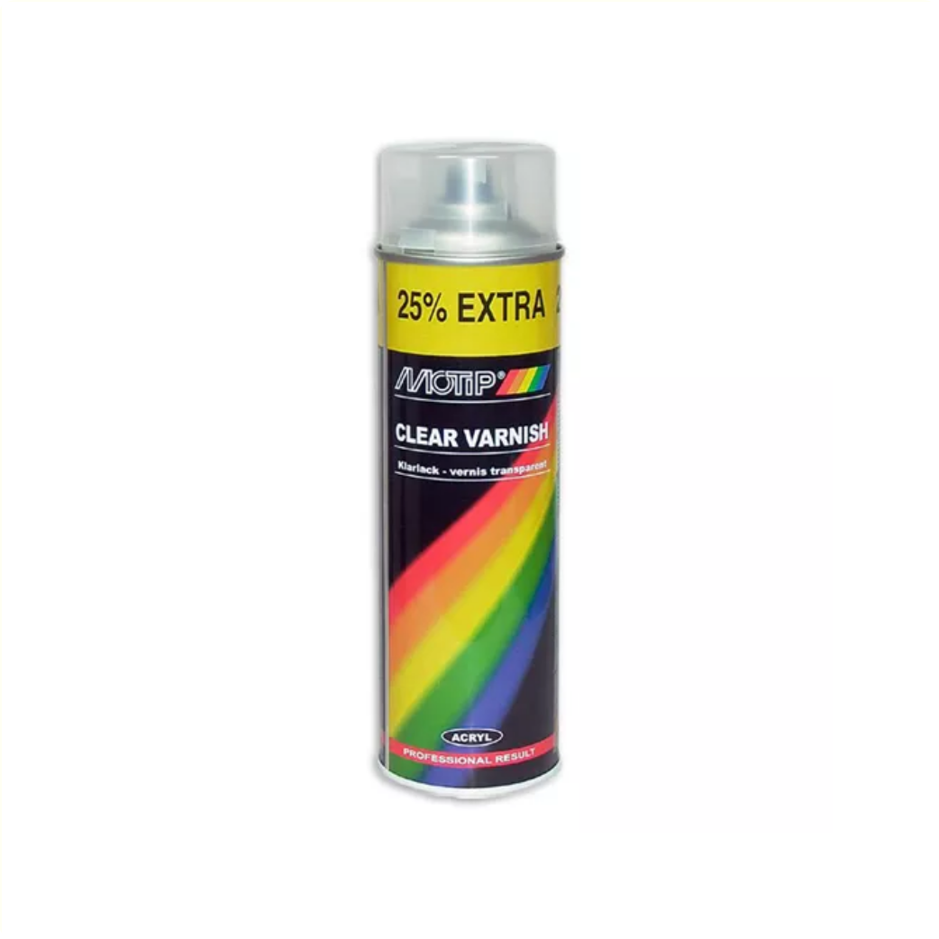 BF0902A Verf blanke lak mat 500ml